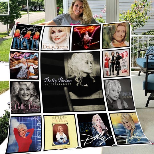 Discover Dolly Parton PREMIUM Fleece Blanket