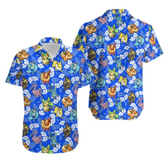 Discover Eevee Tropical Hawaiian Shirt