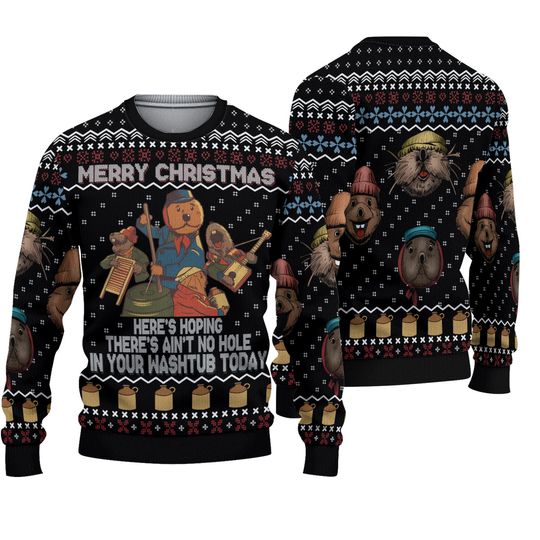 Discover Emmet Otters Jugband Christmas Ugly Sweater