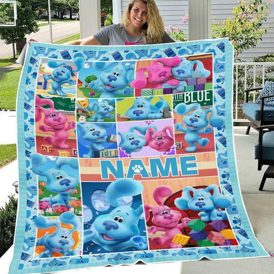 Discover Custom Blues Clues Blanket