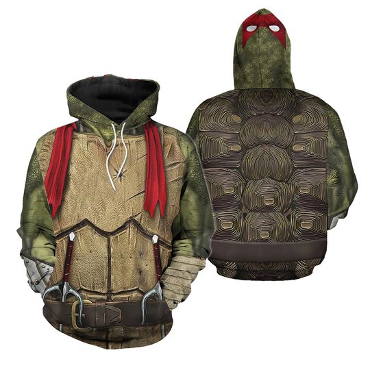 Discover Turtle Superhero Cosplay Halloween Costume Shirt