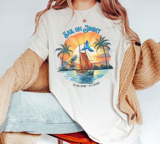 Discover Jimmy Buffett Memorial Shirt, Jimmy Buffett Quote Shirt, Rock Music Shirt