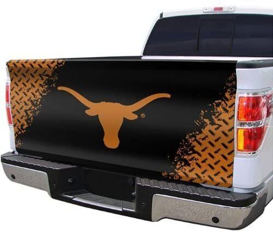 Discover Texas Longhorns Tailgate Wrap Truck Bed Decal