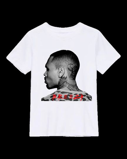 Discover Chris brown head  Tshirt