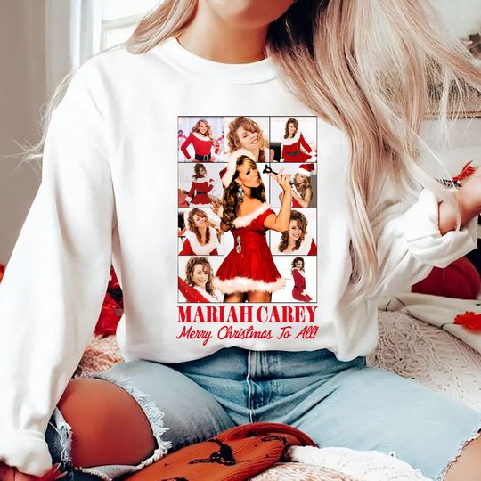 Discover Mariah Carey Tour Christmas Sweatshirt, All I Want For Christmas T-Shirt, One And All Concert Shirt