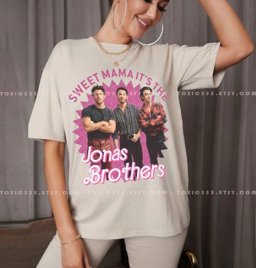 Discover Sweet Mama Its The Jonas Brothers Tee Five Albums Vintage shirt