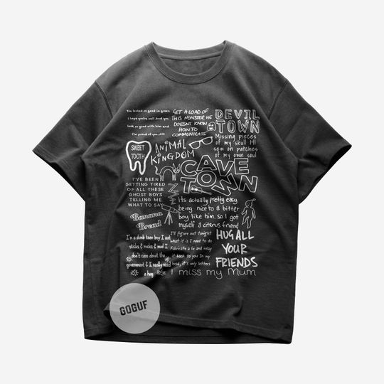 Discover Cavetown Doodle Unisex Heavy Cotton Tee
