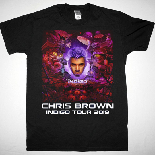 Discover Chris Brown Indigo Tour 2019 Vintage T Shirt