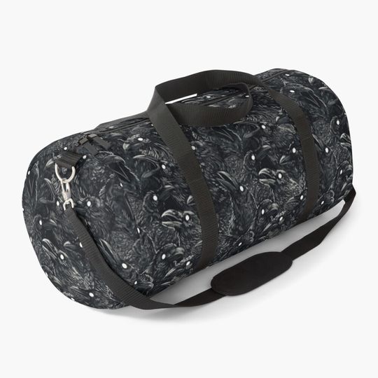 Discover Raven Pattern 2 Duffel Bag