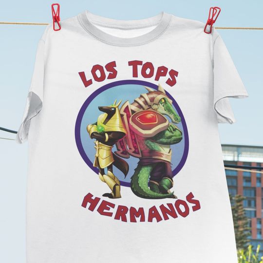 Discover League of Legends Shirt Tops Hermanos - Nasus and Renekton League of Legends T Shirt