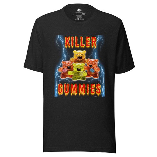 Discover Killer Gummies Lightning - Unisex t-shirt