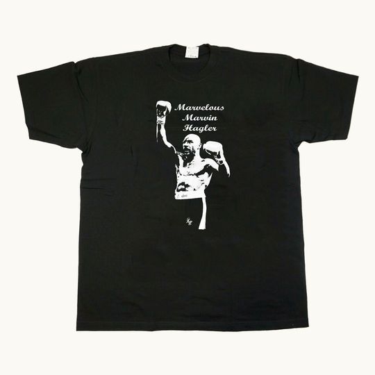 Discover Marvelous Marvin Hagler Boxing Legend Gift Birthday