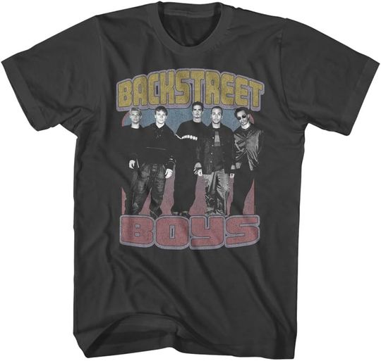 Discover American Classics Backstreet Boys Group Image Adult Short Sleeve T Shirt