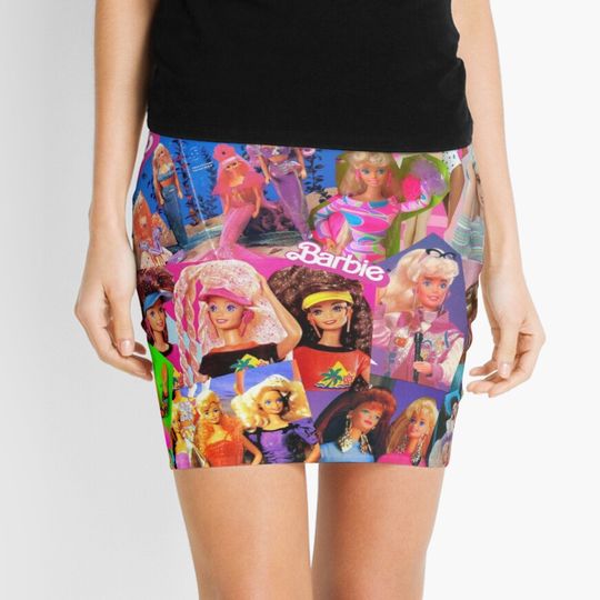 Discover 80's Barbie Mini Skirt