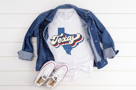 Discover Vintage Fan Texas T-Shirt