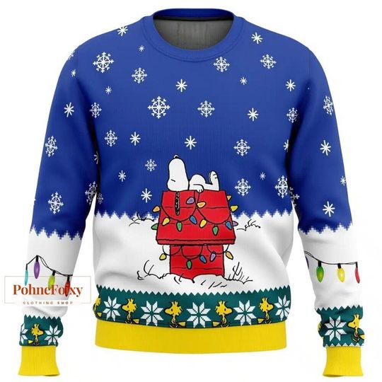 Discover Snoopy Christmas 3D Ugly Sweater, Charlie Brown Shirt