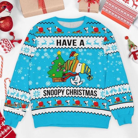 Discover Have A Snoopy Christmas 3D Ugly Sweater, Charlie Brown Shirt