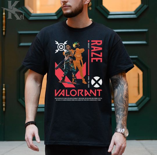 Discover Raze Valorant T-Shirt