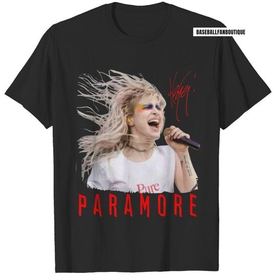 Discover Paramore Hayley Williams Shirt, Music Tour 2023, Paramore Merch Shirt