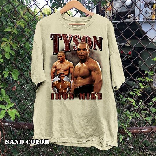 Discover Mike Tyson Vintage Graphic T-Shirt