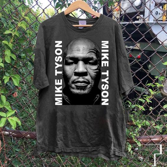Discover Vintage Style Mike Tyson T-shirt, Vintage Iron Mike T Shirt