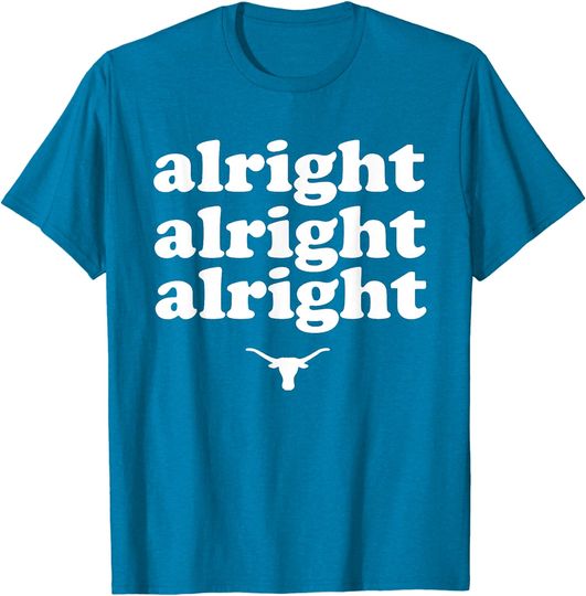 Discover Alright, Alright, Alright Texas Bull Texas Pride State USA T-Shirt