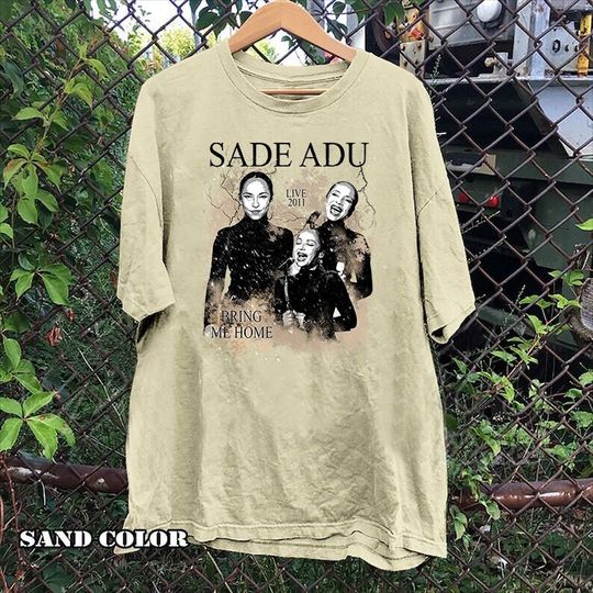Discover Sade Graphic Tour Crewneck T-Shirt Collection