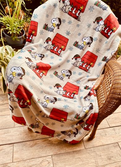Discover Snoopy Christmas Blanket, Snoopy Blanket
