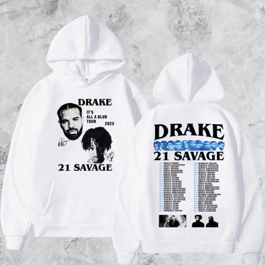 Discover Drake & 21 Savage Album Tour Hoodie