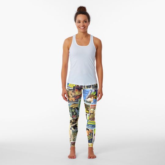 Discover Vintage Horror Leggings