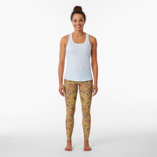 Discover Warm Mustard Leggings