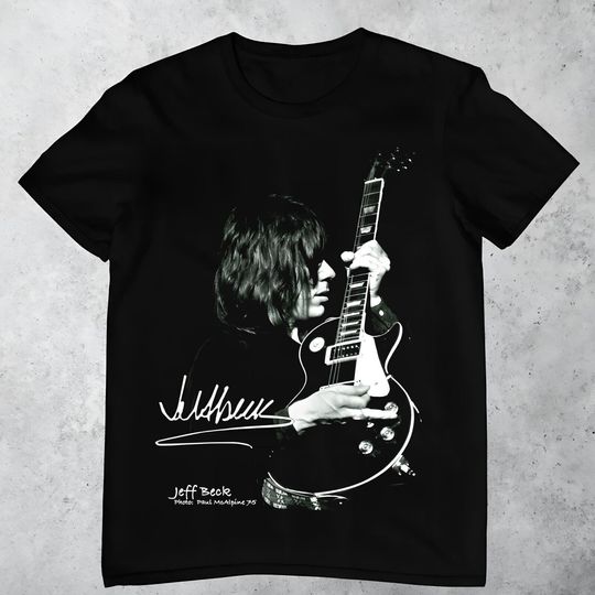 Discover Jeff Beck Singer New Unisex Tee Shirt