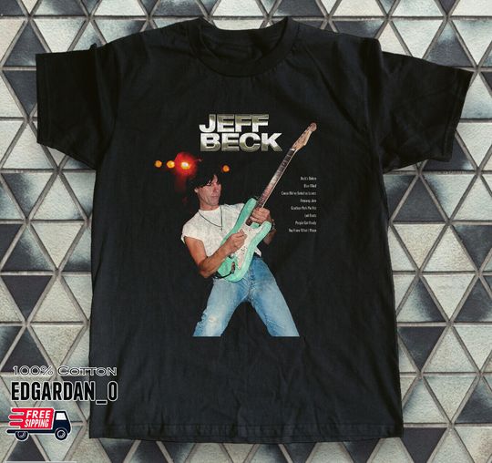 Discover Guitarist Jeff Beck Music T-Shirt