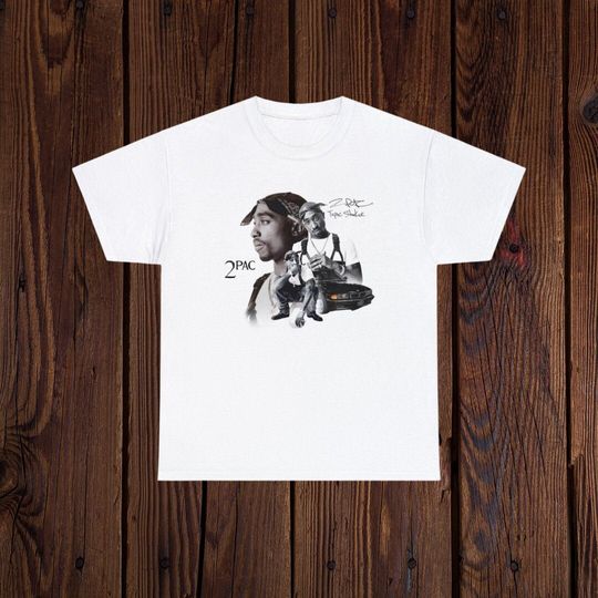 Discover Tupac Rap Shirt, Tupac Shakur 90s Y2K Merch Vintage