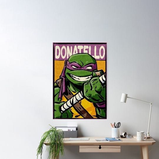Discover Donatello - Teenage mutant ninja turtles Poster