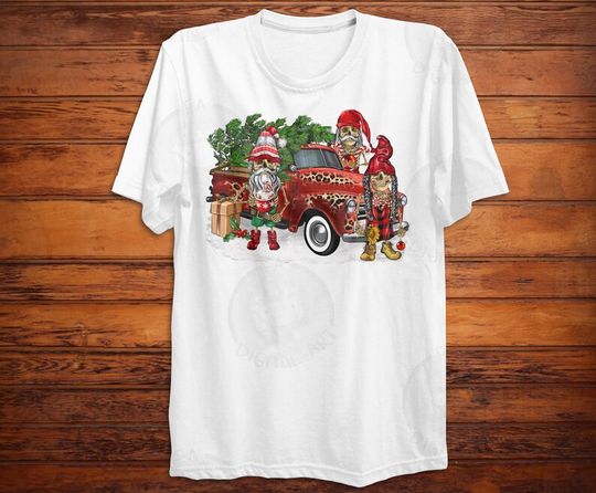 Discover Christmas truck skeleton gnomies  Christmas T-shirt