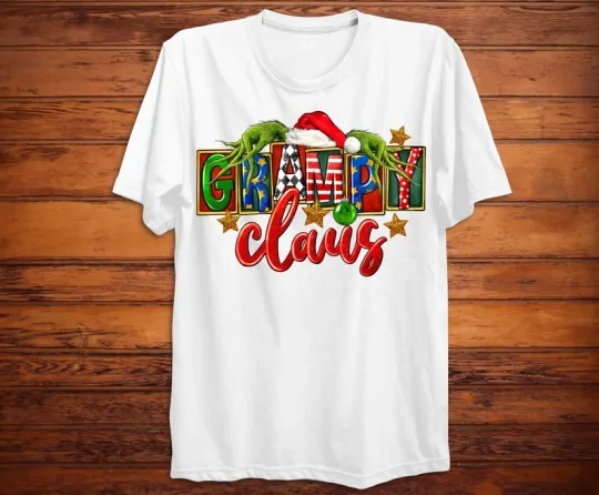 Discover Christmas grampy Claus Classic T-shirt