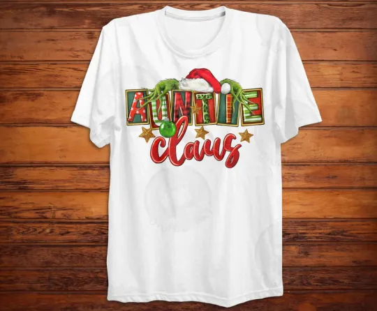 Discover Christmas auntie claus Classic T-shirt
