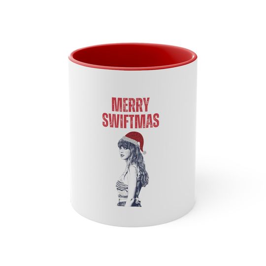 Discover Merry Swiftmas Accent Coffee Mug