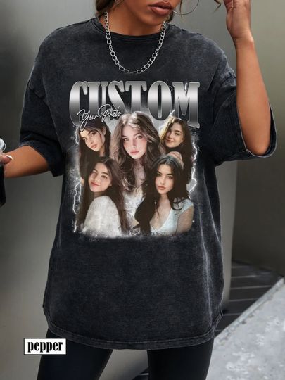 Discover Custom Bootleg Rap Tee, Custom Photo - Vintage