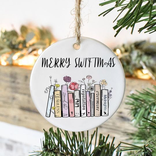 Discover Swiftmas Christmas Ornament, Swifitie Gift for Xmas