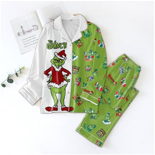 Discover funny character Christmas Women Pajamas, Family Christmas Pajamas Set