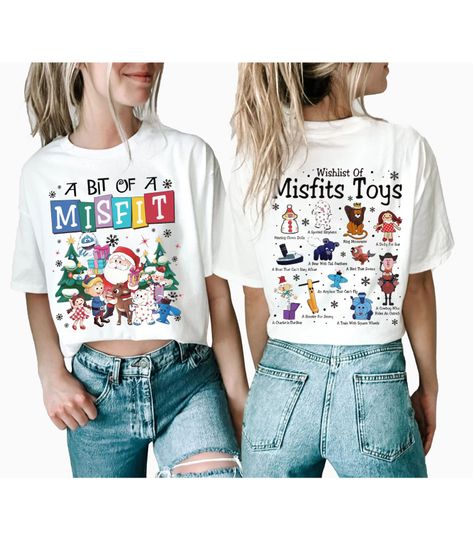 Discover Misfit Toys Christmas Shirt, A Bit Of A Misfit Shirt, Rudolphs The Red Nosed Reindeer