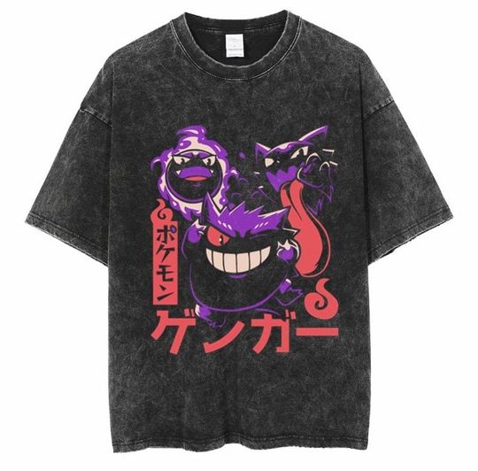 Discover Gengar inspired tshirt, manga shirt, Anime clothing,Anime gift Anime Tee Shirt