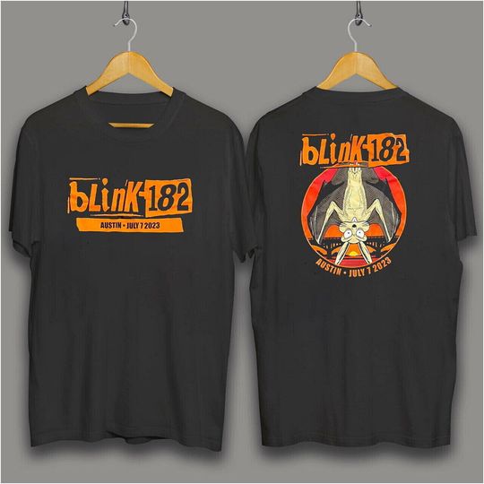 Discover Blink182 Austin Tour, Shirt