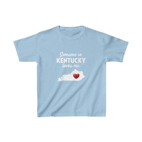 Discover Kentucky Kids Tee - Someone KY Kentucky Loves Me