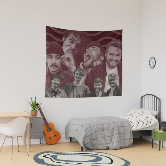 Discover Stream Are You Alrights Indie Band Poster Tapestry