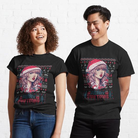 Discover Merry Swiftmas Era Classic T-Shirt