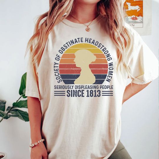 Discover Book Society of Obstinate Headstrong Women Shirt, Feminist Shirt, Feminism Shirt