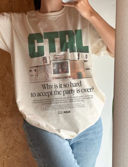 Discover CTRL tshirt, SZA shirt, Hip Hop shirt,